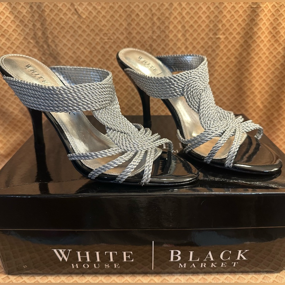 White House Black Market Vintage “Rebbie” High Heel Sandals